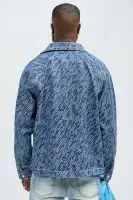 Windy Denim Shirt(Medium Blue Wash,S)