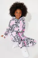 Mini Print Heart All Over Jogger Set