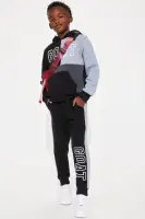 Mini Goat Colorblock Fleece Pant Set
