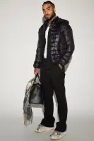 Light Weight Puffer Jacket(Black,S)