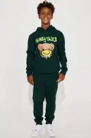 Mini Money Talks Fleece Jogger Set