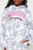 Mini Brooklyn 96 Fleece Matching Pant Set(White/combo,4/5)