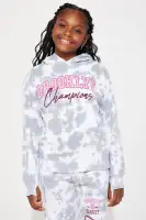 Mini Brooklyn 96 Fleece Matching Pant Set(White/combo,4/5)
