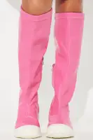 Mini Puddle Hopper Over The Knee Boots(Hot Pink,11)