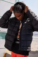 Grenade Like Hooded Puffer Jacket