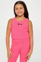 Mini Drip Too Hard Shacket With Pant Set(Hot Pink,4/5)