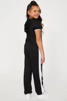 Mini Always On Game Jogger Matching Pant Set(Black/White,4/5)