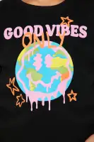 Mini Only Good Vibes Pants Set(Black/combo,4)