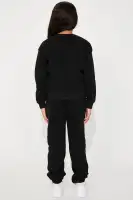 Mini Only Good Vibes Pants Set(Black/combo,4)