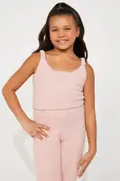 Mini Living In It II 3 Piece Legging Set(Pink,4/5)