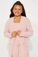 Mini Living In It II 3 Piece Legging Set(Pink,4/5)