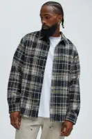 Tondo Plaid Button Up Shirt
