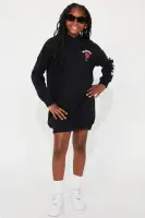 Mini Blessed With Roses Front/Back Dress(Black,4/5)