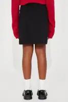 Mini Bowie Flowy Mini Skirt(Black,7/8)