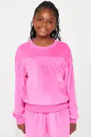 Mini California Velour Jogger Set(Pink,4/5)