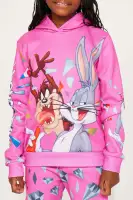 Mini Looney Tunes Members Only Fleece Jogger Set(Pink,4)