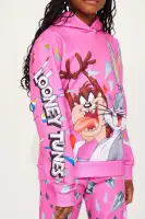 Mini Looney Tunes Members Only Fleece Jogger Set(Pink,4)