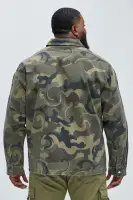 Won't Do Camo Long Sleeve Shirt(Camouflage,S)