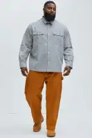 I Knew You Stripe Button Up Shirt(White/combo,S)