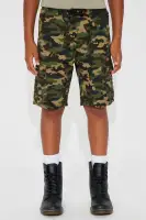 Mini Austin Camo Cargo Shorts(Camouflage,4)