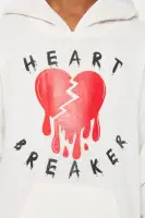 Mini Heart Breaker Fleece Set(Red/White,4/5)