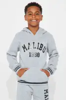 Mini Malibu 98 Fleece Set(Grey,4/5)