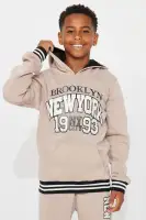Mini NYC 93 Fleece Set(Tan,4/5)