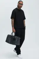 Capstan Textured Relaxed Tee(Black,S)