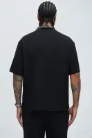 Capstan Textured Relaxed Tee(Black,S)