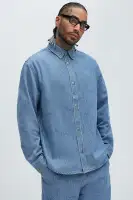 Water Brush Denim Shirt