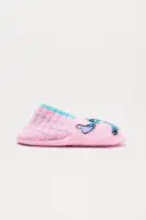 Mini Lilo & Stitch Striped Cozy Slipper Sock(Pink,S/M)