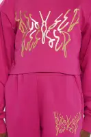 Mini Blessed Butterfly Pant Set(Fuchsia,XS)