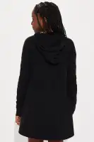 Mini Smile Away Hoodie Dress(Black,4/5)