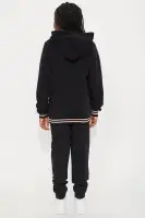 Mini Girl Magic Fleece Set(Black,4/5)