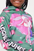 Mini Looney Tunes Love Is In The Air Fleece Jogger Set(Sage,4)