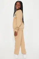 Mini Brooklyn Crew Pant Set(Mocha,XS)