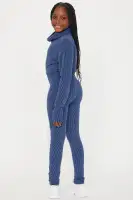 Mini Thinking It Over 2 Piece Jumpsuit Set(Navy,4/5)
