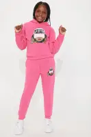 Mini Periodt Fleece Pant Set