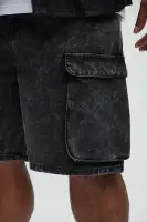 Clover Relaxed Shorts(Black,30)
