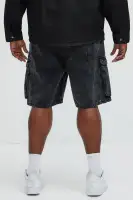 Clover Relaxed Shorts(Black,30)