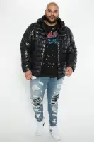 Light Weight Puffer Jacket(Black,S)