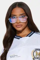 Geek Chic Blue Light Glasses(Clear,OS)