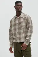 Delano Cropped Plaid Shirt