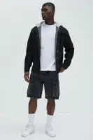 Clover Relaxed Shorts(Black,30)