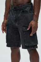 Clover Relaxed Shorts(Black,30)