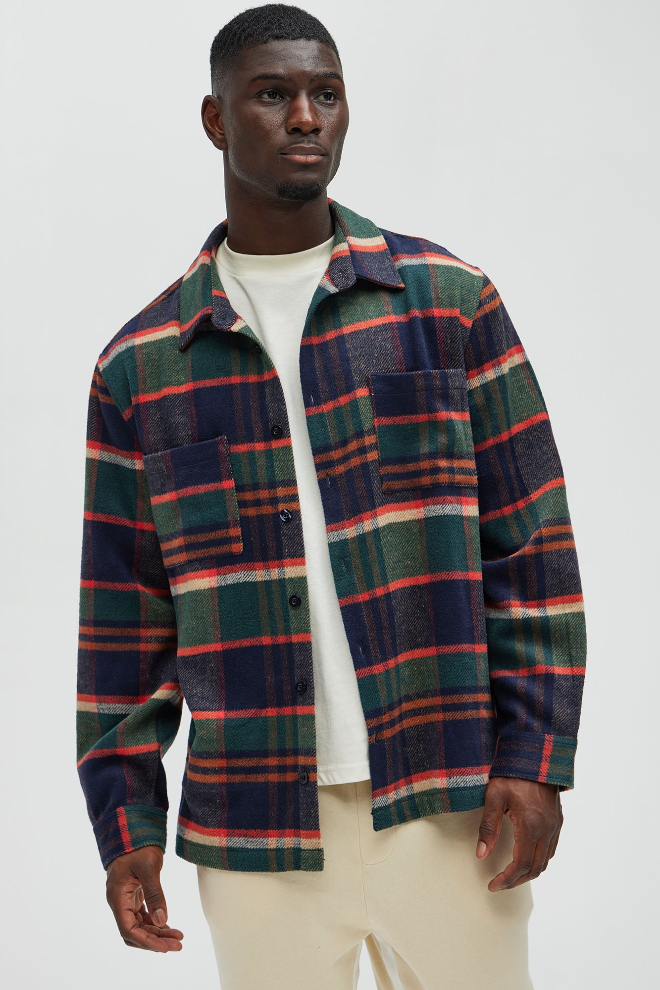 Zamora Flannel Button Up Shirt