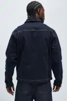 Carl Button Up Jacket(Indigo,S)