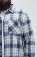 Dighton Plaid Shirt(Blue/combo,S)