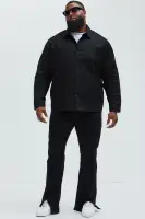 Eastman Pocket Button Up Shirt(Black,S)