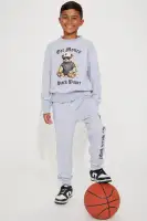 Mini Mo' Money Mo' Problems Jogger Set(Grey,4/5)